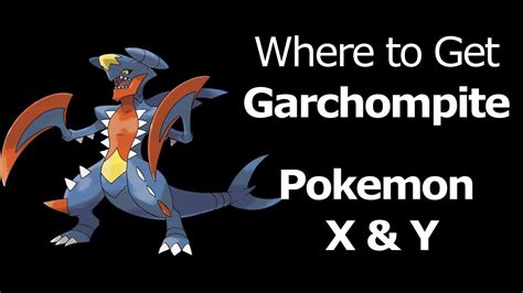 where to find garchompite.